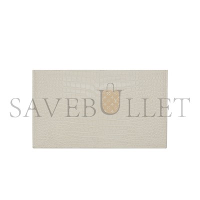 YSL UPTOWN POUCH IN CROCODILE-EMBOSSED 565739 (27*16*2cm)
